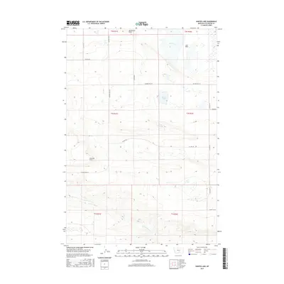 2017 Map of Hunter Lake, 2017 Print