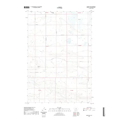 2020 Map of Hunter Lake, 2020 Print