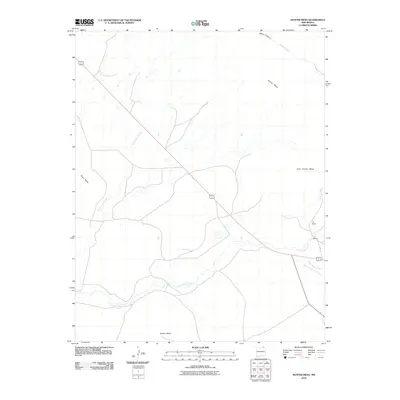 2010 Map of Hunter Mesa, 2010 Print