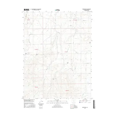 2016 Map of Hunter Mesa, 2016 Print