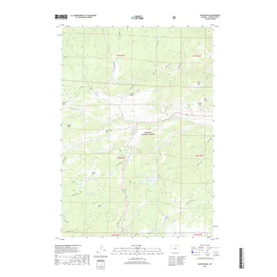 2017 Map of Hunter Mesa, 2017 Print