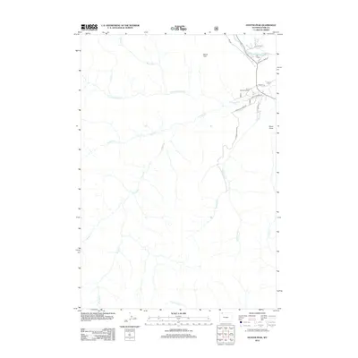 2012 Map of Hunter Peak, 2012 Print