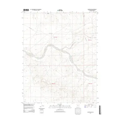 2013 Map of Hunter Wash, 2013 Print