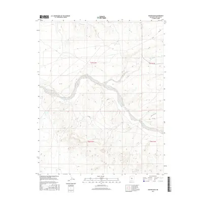 2017 Map of Hunter Wash, 2017 Print