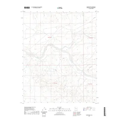 2020 Map of Hunter Wash, 2020 Print