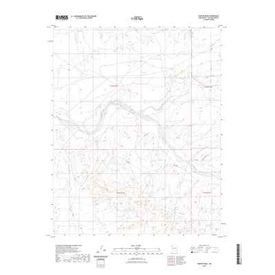 2023 Map of Hunter Wash, 2023 Print