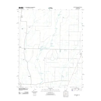 2011 Map of Hunter West, 2011 Print