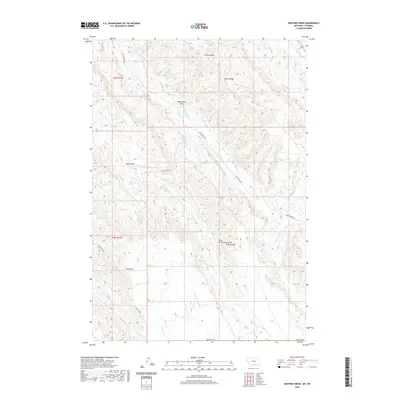 2020 Map of Hunters Creek, 2020 Print