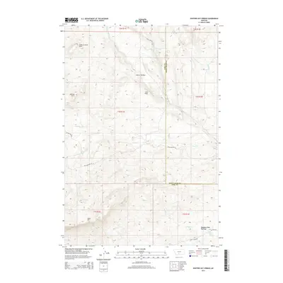 2014 Map of Hunters Hot Springs, 2014 Print