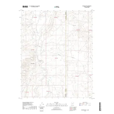 2018 Map of Hunters Point, 2018 Print