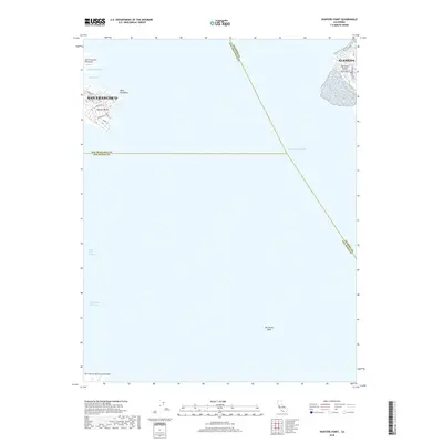 2018 Map of Hunters Point, 2018 Print
