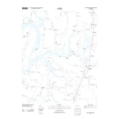 2013 Map of Hunters Point, 2013 Print