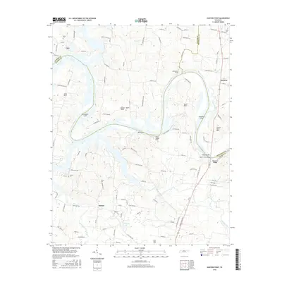 2016 Map of Hunters Point, 2016 Print