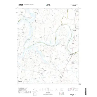 2019 Map of Hunters Point, 2019 Print