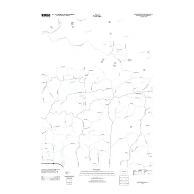 2013 Map of Huntersville, 2013 Print