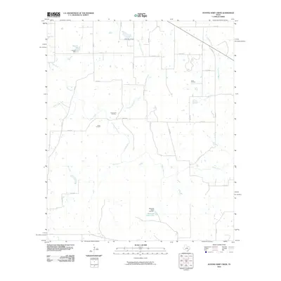 2010 Map of Hunting Shirt Creek, 2010 Print