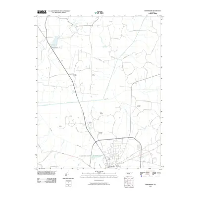 2010 Map of Huntingdon, 2010 Print