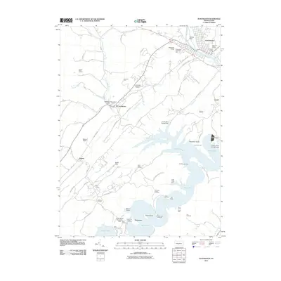 2010 Map of Huntingdon, 2010 Print