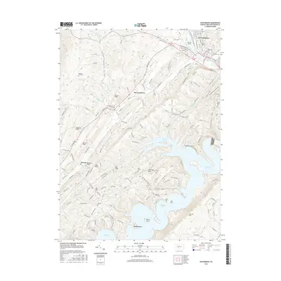 2016 Map of Huntingdon, 2016 Print