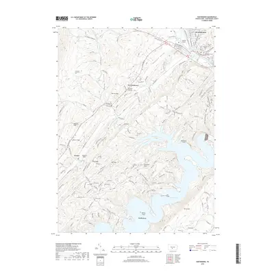2019 Map of Huntingdon, 2019 Print