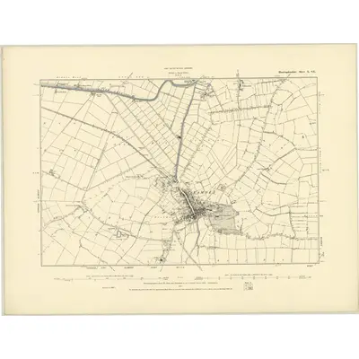 1887 Map of Huntingdonshire X.SE
