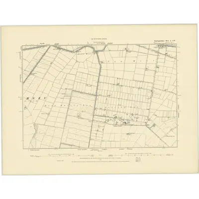 1887 Map of Huntingdonshire X.SW