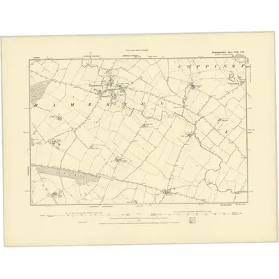 1887 Map of Huntingdonshire XIII.SW