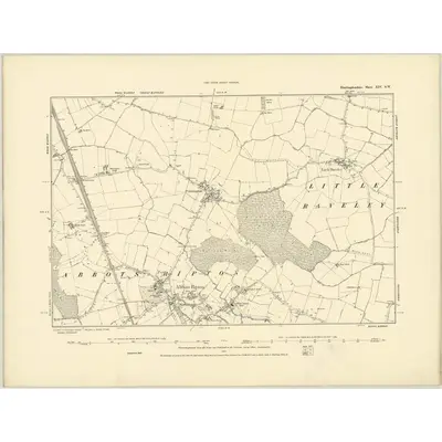 1887 Map of Huntingdonshire XIV.SW