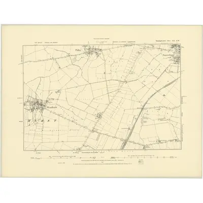 1887 Map of Huntingdonshire XIX.NW
