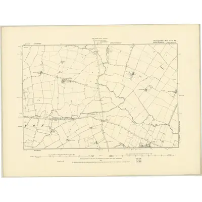 1887 Map of Huntingdonshire XVII.SE