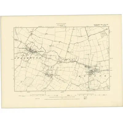 1887 Map of Huntingdonshire XVII.SW