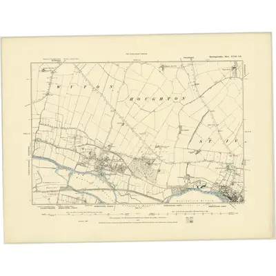 1887 Map of Huntingdonshire XVIII.SE