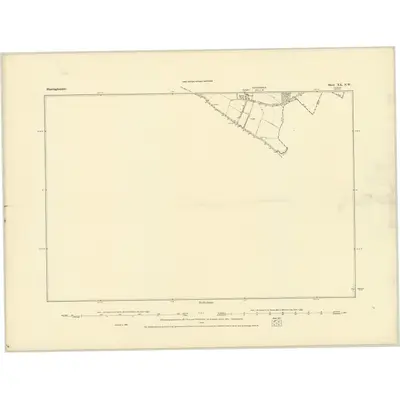 1885 Map of Huntingdonshire XX.NW, 1886 Print