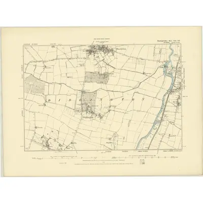 1887 Map of Huntingdonshire XXI.SE