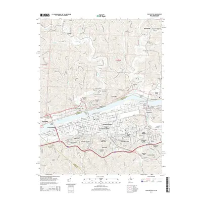 2014 Map of Huntington, 2014 Print