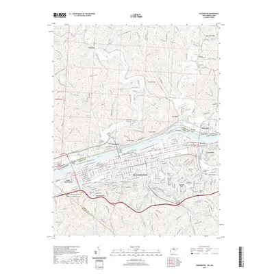 2019 Map of Huntington, 2019 Print
