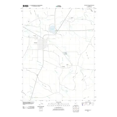 2011 Map of Huntington, 2011 Print