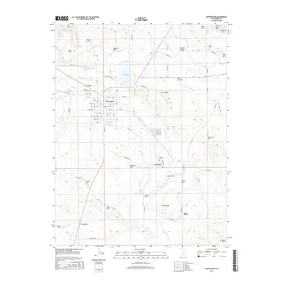 2017 Map of Huntington, 2017 Print