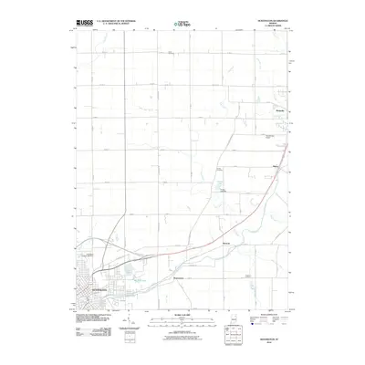 2010 Map of Huntington, 2010 Print
