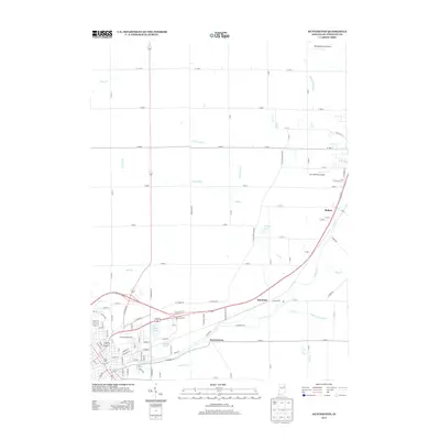 2013 Map of Huntington, 2013 Print