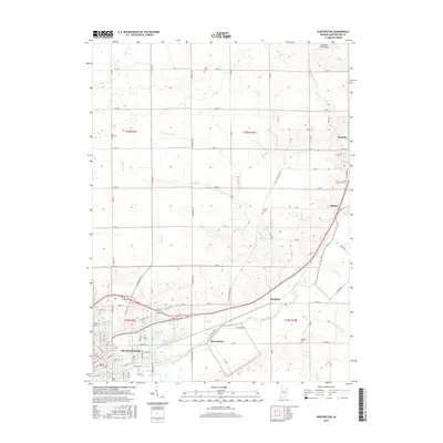 2016 Map of Huntington, 2016 Print