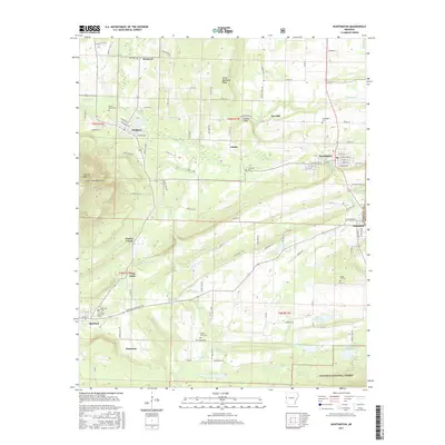 2017 Map of Huntington, 2017 Print