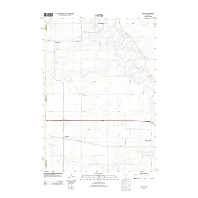 2013 Map of Huntley, 2013 Print