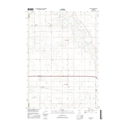 2016 Map of Huntley, 2016 Print