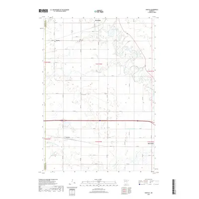 2019 Map of Huntley, 2019 Print