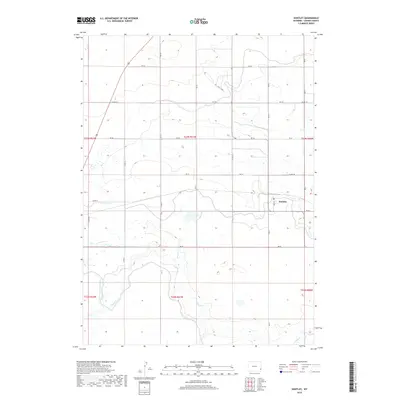 2018 Map of Huntley, 2018 Print