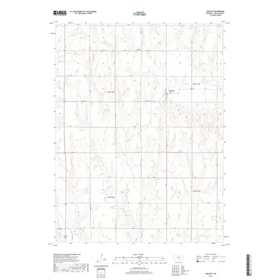 2017 Map of Huntley, 2017 Print
