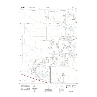 2012 Map of Huntley, 2012 Print