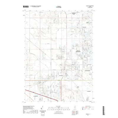2021 Map of Huntley, 2021 Print
