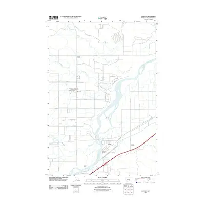 2011 Map of Huntley, 2011 Print